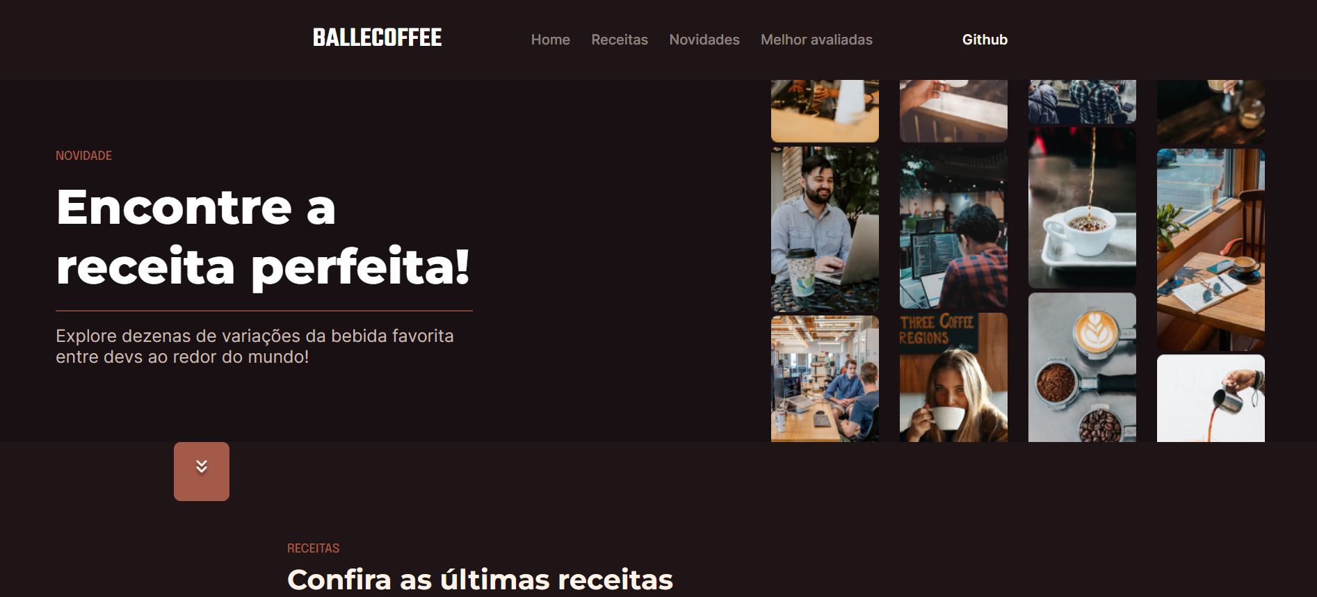 Projeto 3 - BalleCoffee