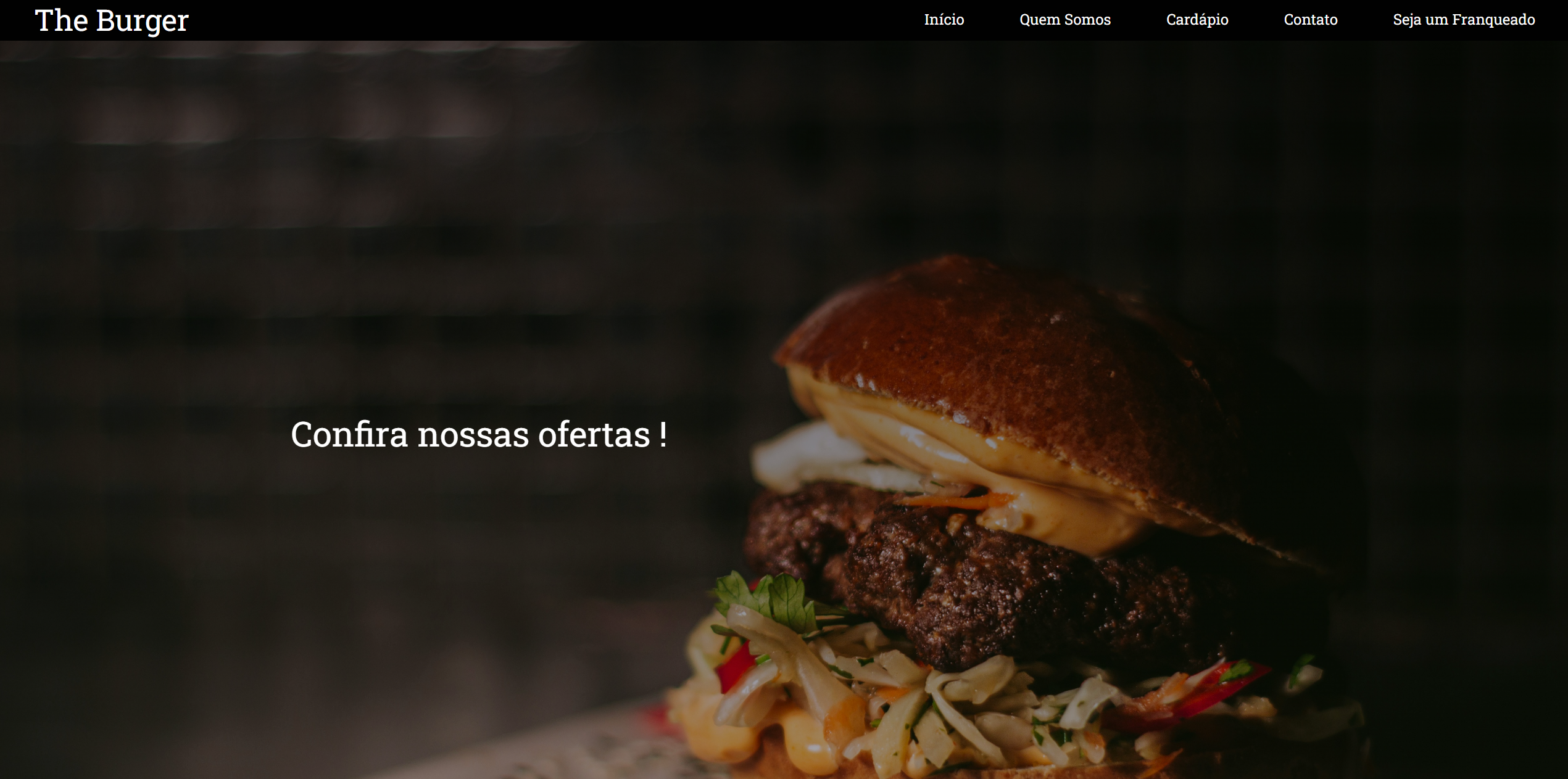 Projeto 1 - The Burger